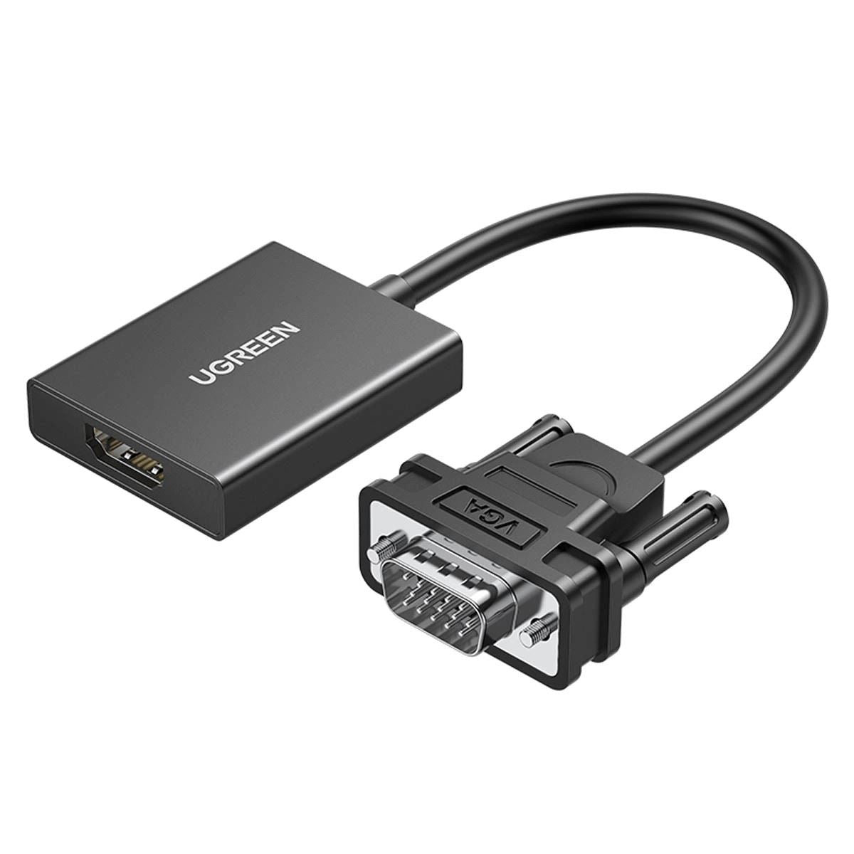VGA Macho / Salida: HDMI Hembra / Resolución de 1080P@60Hz