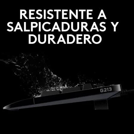 Teclado RGB, G213, Logitech , 16.8M de colores