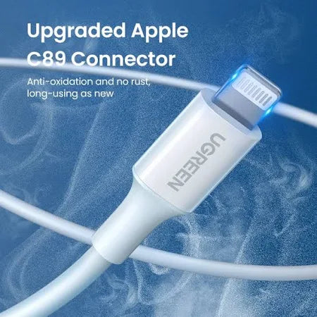 Cable USB-A a Lightning 1 Metro Certificado MFi