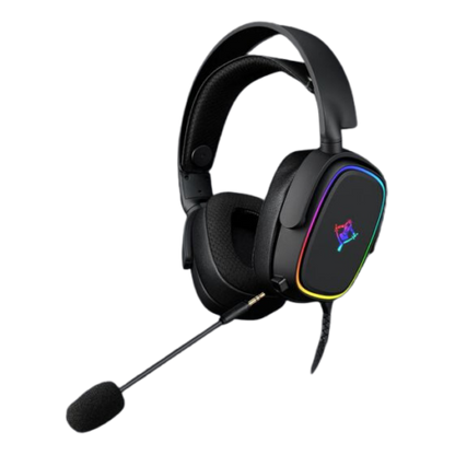 Diadema GAMER PROUD RGB Yeyian YDG-33406, Diademas, Negros