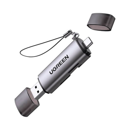 Lector de Tarjetas USB-C + USB-A a MicroSD (TF)/SD