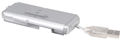 USB Pocket Hub, 160599, Manhattan, 4 puertos USB , LED indicador