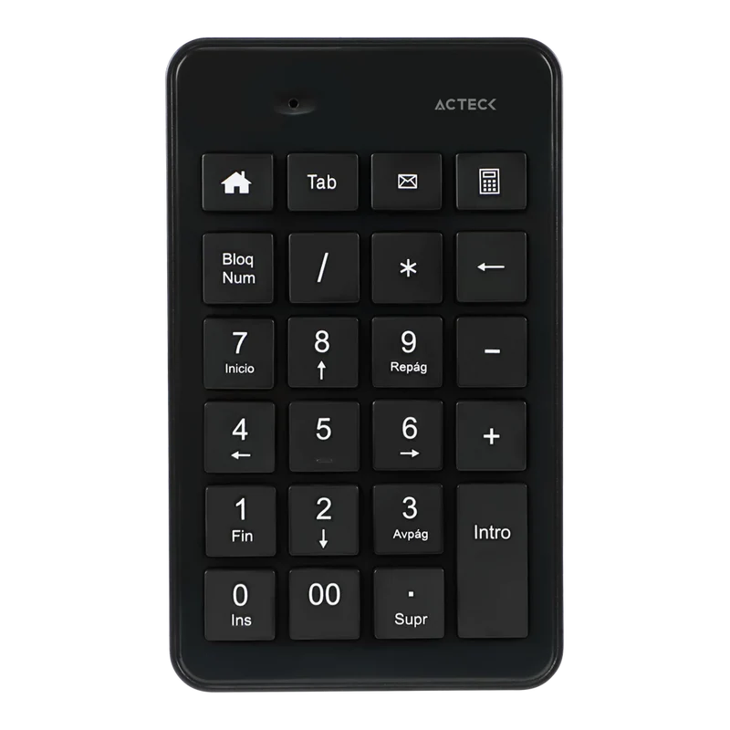 Teclado numerico inalambrico conexion Dual Inspire TI450, ACTECK , AC-934176