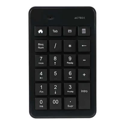 Teclado numerico inalambrico conexion Dual Inspire TI450, ACTECK , AC-934176