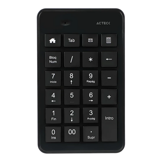 Teclado numerico inalambrico conexion Dual Inspire TI450, ACTECK , AC-934176