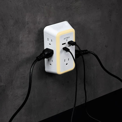 Cargador de Pared ENERGON LUMINA CP515 Acteck Advance Series