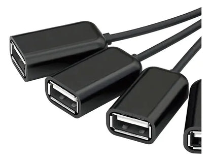 Hub HU-101, VORAGO, 4 Puntos USB 2.0, 1m