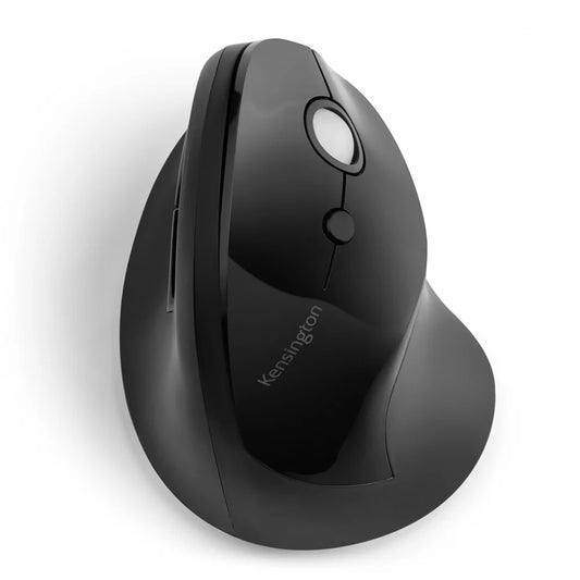 Mouse Ergonómico Kensington Óptico Pro Fit Ergo, Inalámbrico, negro
