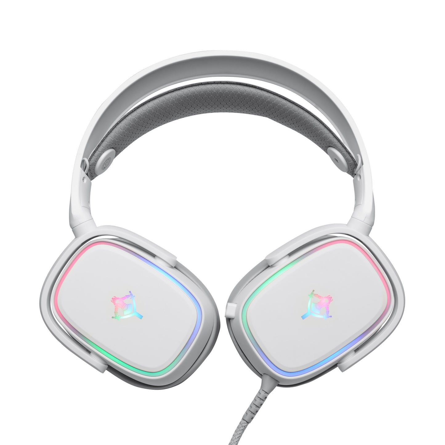Diadema GAMER PROUD RGB Yeyian YDG-33406, Diademas, Blanco