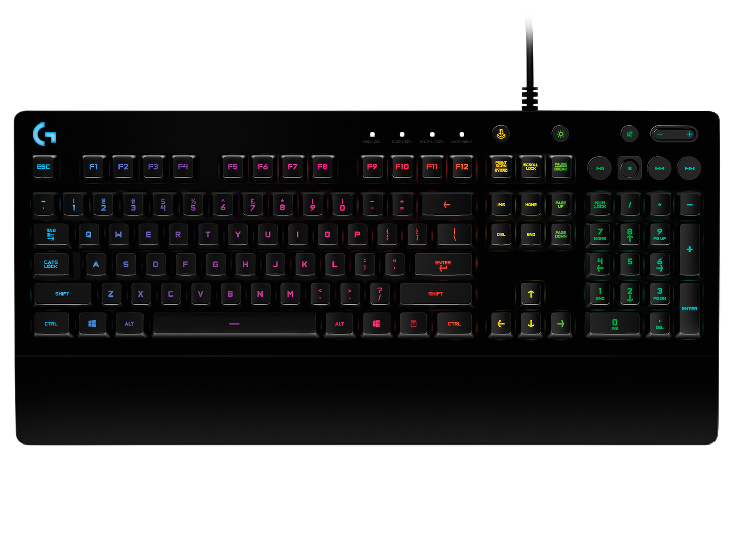 Teclado RGB, G213, Logitech , 16.8M de colores