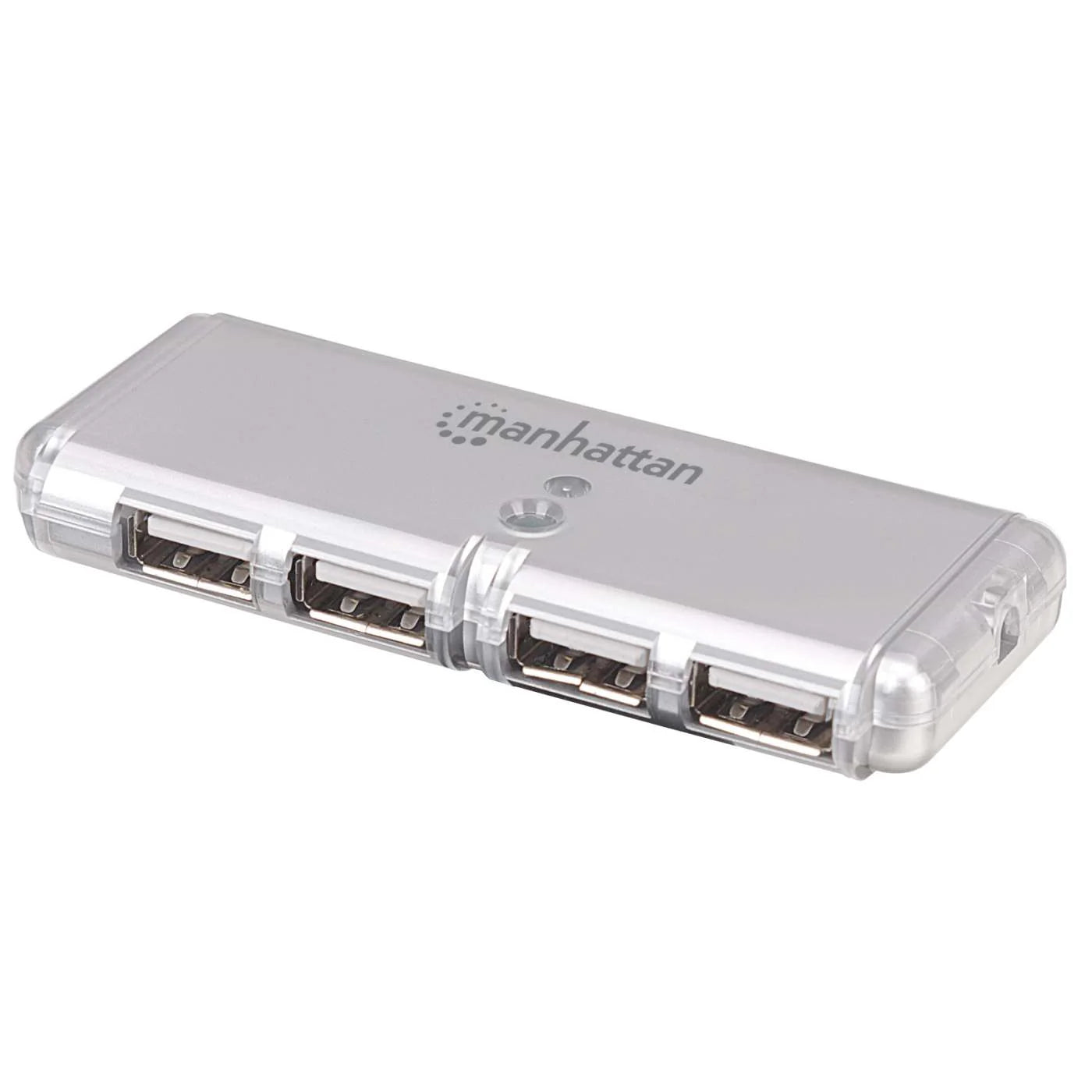 USB Pocket Hub, 160599, Manhattan, 4 puertos USB , LED indicador
