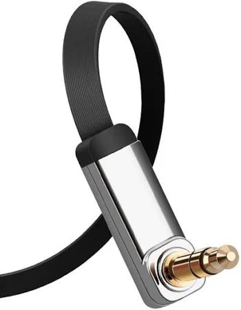 Cable Auxiliar Plano 2 Metros / Conector 3.5mm a 3.5mm