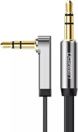 Cable Auxiliar Plano 2 Metros / Conector 3.5mm a 3.5mm