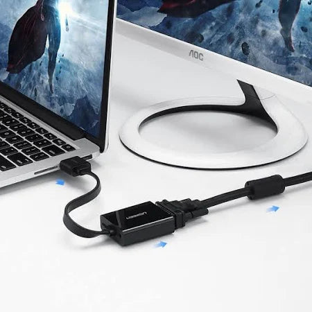 Adaptador HDMI a VGA / Resolución 1080P
