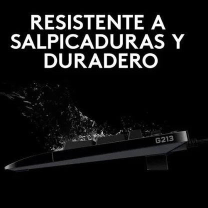 Teclado RGB, G213, Logitech , 16.8M de colores